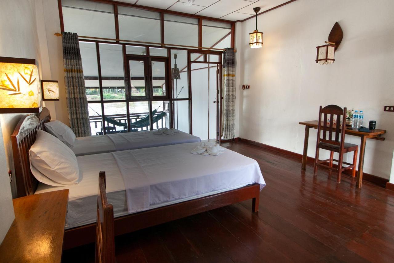 Dokchampa Guesthouse Ban Khon Exteriér fotografie